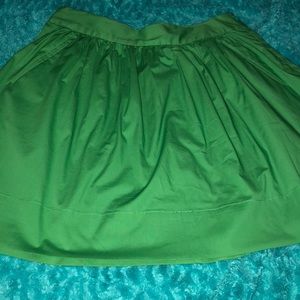 Green High waisted skirt (banana republic)